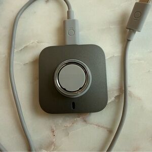 Oura Silver Ring with Charger